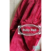 15" - Shirred Gloves Velvet Plum/Regalia Purple Red Gloves - Velvet Formal Wear Gloves-Something Ivy