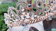 2.5" - Queen Silver Crown Tiara - Sweet 16 Crown - Quince Crown Tiara-Something Ivy