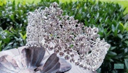 3" Athena Crown Silver - Quince Crown-Something Ivy