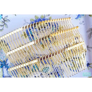 4.5" Gold Metal Comb - Accessory Gold Combs -Veil Combs - Plain Metal Combs-Something Ivy