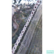 50"L - 2 Tier - Swarovski Crystal & Horsehair Double Edge Veil-Something Ivy