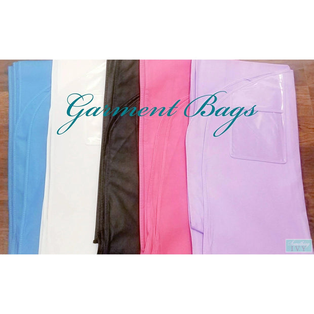 72"- Fabric Breathable Garment Bag - Dress Garments Bag - Theater Garment Bags -Something Ivy