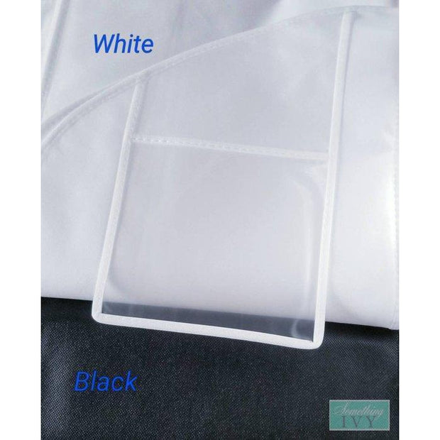 Choose Color - Extra Large Dress Garment Bag 72" Long (12" wide bottom)-Something Ivy