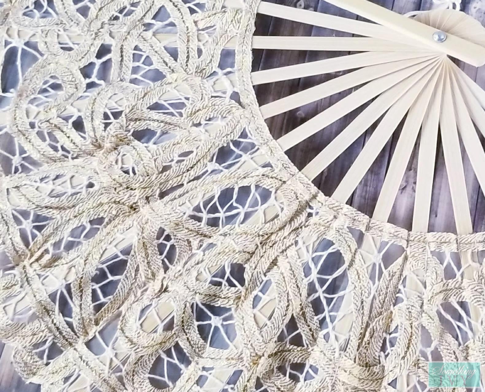 Victorian wedding fans sale