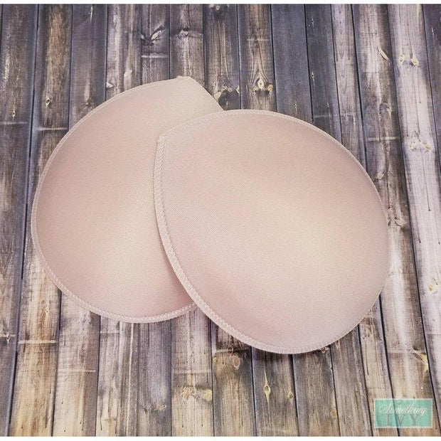 Size D or DD - Molded White Sew In Bra Cups - Foam Bra Cups - White Cu –  Something Ivy