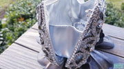 Crystal & Rhinestone Clutch- Crystal Wedding Purses - Pageant Crystal Clutches - Rhinestone Clutch - Beaded Evening Bag - Glam Clutch-Something Ivy