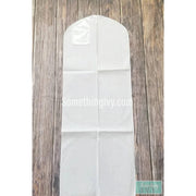 Fabric Wedding Veil Garment Bag or Dress Garment Bag - 65" Long-Something Ivy