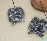 Gift Set - Metal Owl Cone Burner - Metal Own Incense Burner - Owl Coasters - Owl Jewelry Tray - Owl Keepsake - Owl Novelty and Owls Gifts-Something Ivy