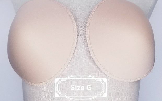 Nude Sew in Bra Cups ~ A Cup | B Cup | C Cup | D Cup | DD Cup | E Cup 