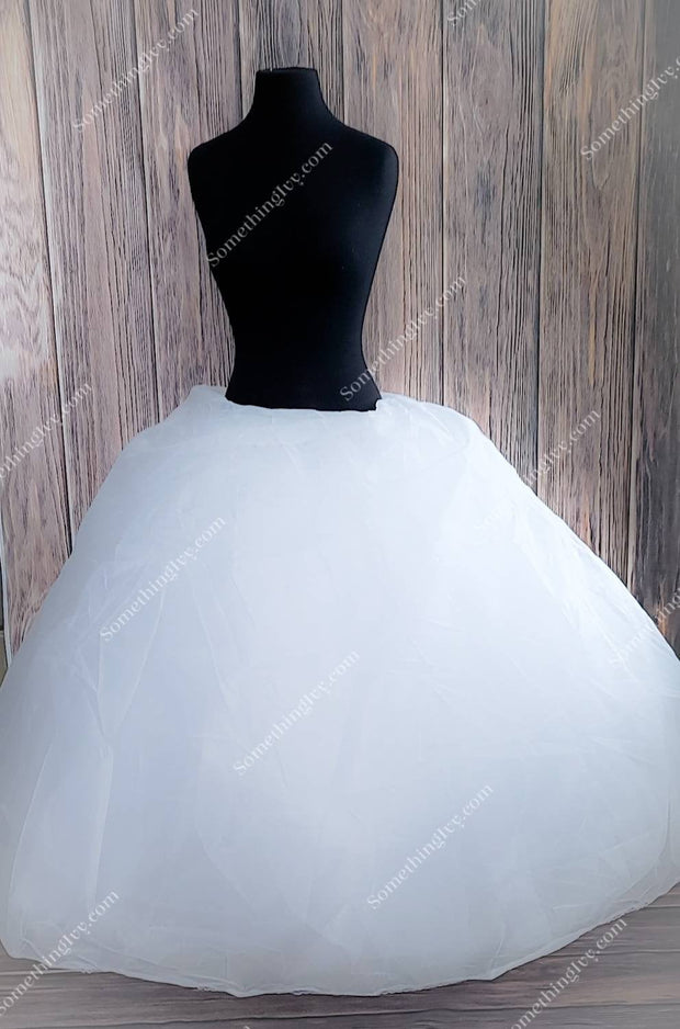 Extra Poufy Cinderella Petticoat- Mega Petticoat -  Petticoat - Wedding Petticoat - Quince Petticoat - Gown Petticoats -Drawstring Waistband
