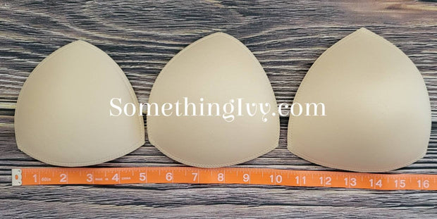 Sew In Bra Cups - Non Push Up - Liner Cups For Wedding Dresses - Nude