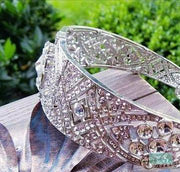 Meghans Tiara - England Inspired Silver Headband-Something Ivy