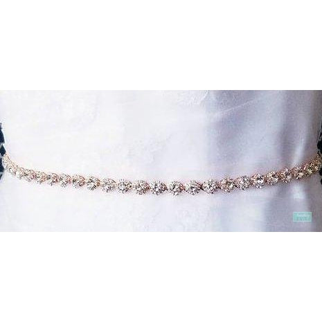 Rose Gold Crystal Wedding Belt or Rose Gold Headband SHIPPING Rose Gold Crystal Wedding Belt or Rose Gold Headband SHIPPING