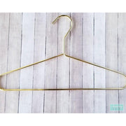 Small Gold Metal Steel Hanger, Wedding Veil Hanger, Cathedral Veil Hanger, Flower Girl Dress Hangers, Gold Hangers-Something Ivy